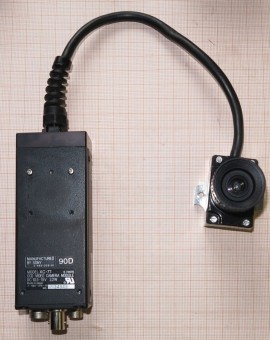SONY XC-77 CCD Kamera mit ext. CCD-Sensor und Objektiv 