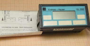 VU 2550 4-20mA Anzeigegerät Endress + Hauser 