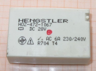 Hengstler safety relais HOZ-472-1067 28V 