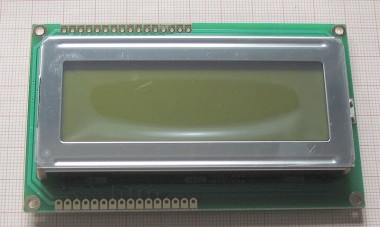 204B LC-Display 20 Zeichen x 4 Zeilen grün beleuchtet 