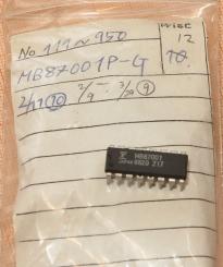 MB87001 P PLL Synthesizer 