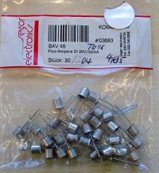 BAV45 Philips Picoampere Diode 20V 50mA 