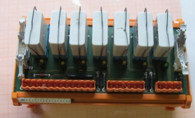 Weidmüller 7-Fach Relais für Hutschiene 24V 