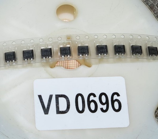 600V 0,8A bridge rectifier 10 Stück SMD 