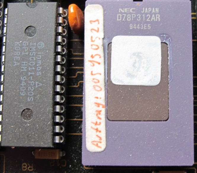 D78P312AR Microcontroller NEC DC 9443 