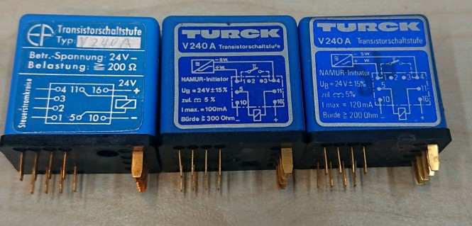 TURCK V240A Transistorschaltstufe für NAMUR Sensoren 